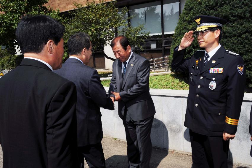 한승수 국무총리 방문 의 사진