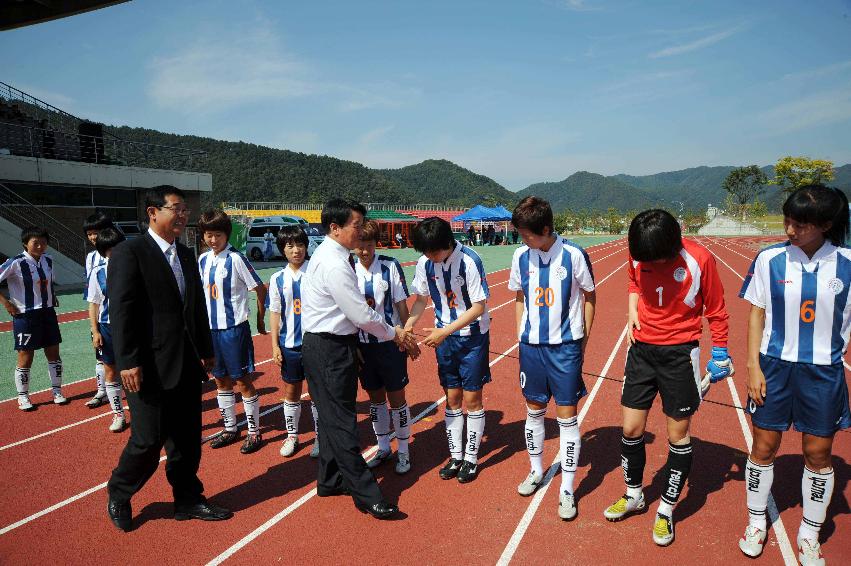 제7회 추계한국여자축구대회 경기 의 사진