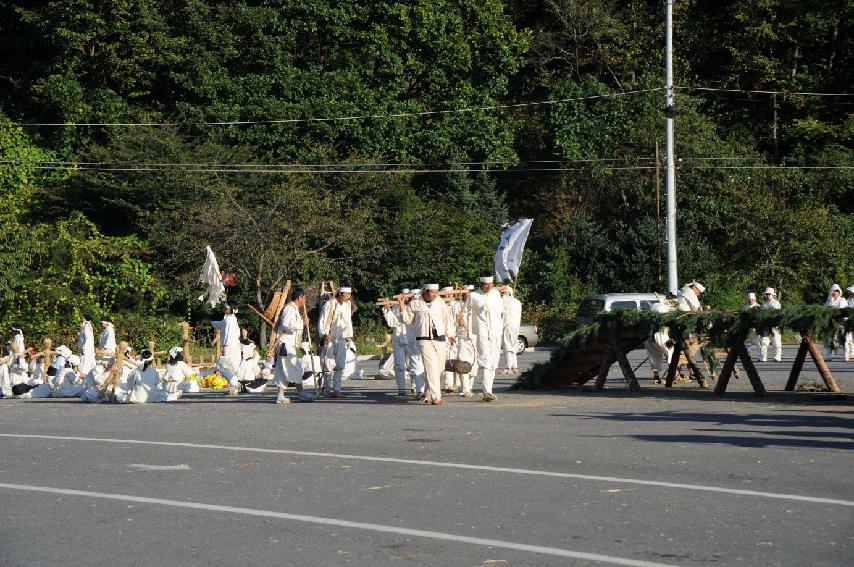 제49회 한국 민속예술축제 참가 시연회(냉경지어부식놀이) 의 사진