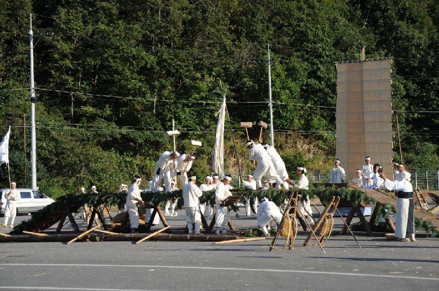 제49회 한국 민속예술축제 참가 시연회(냉경지어부식놀이) 의 사진