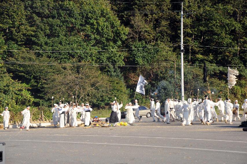 제49회 한국 민속예술축제 참가 시연회(냉경지어부식놀이) 의 사진