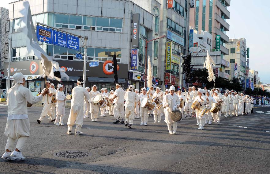 제49회 한국민속예술축제 길놀이 의 사진