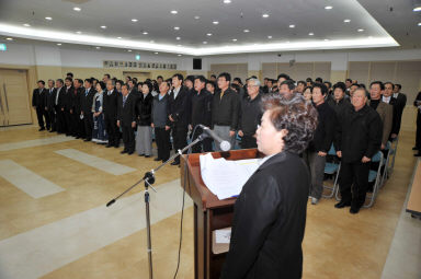 제8,9대 화천군 이장협의회장 이,취임식 의 사진