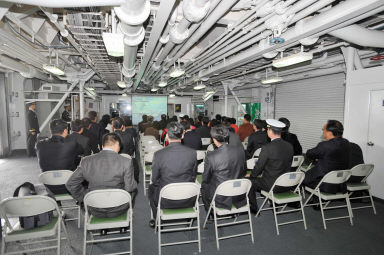 화천함 자매결연 10주년 행사 및 만찬 의 사진