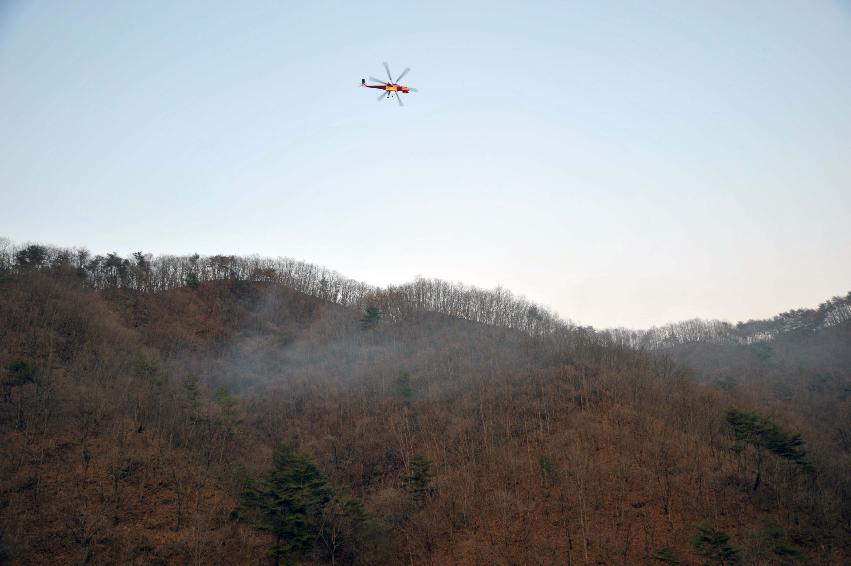 신읍리 산불진화 의 사진