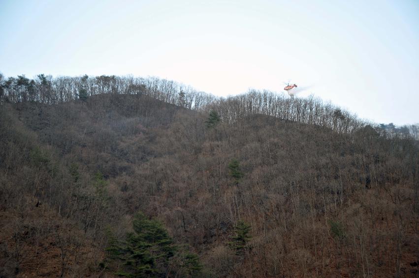 신읍리 산불진화 의 사진