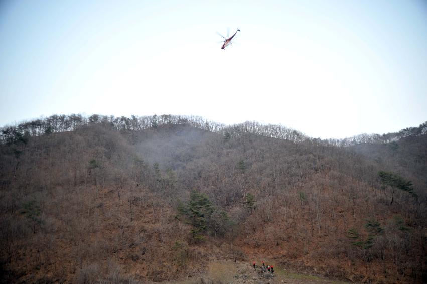 신읍리 산불진화 의 사진