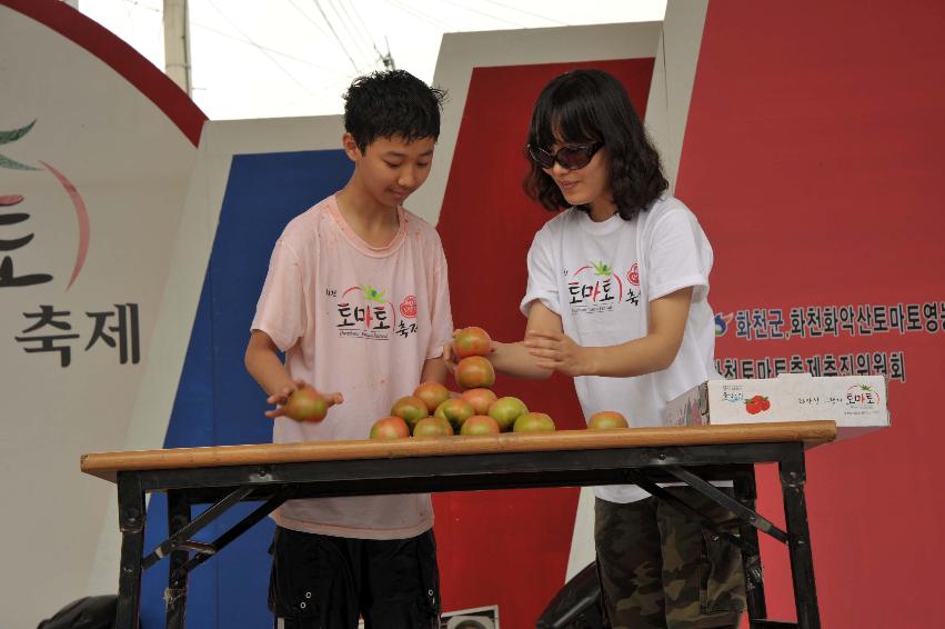 2009 토마토축제 각종체험 의 사진