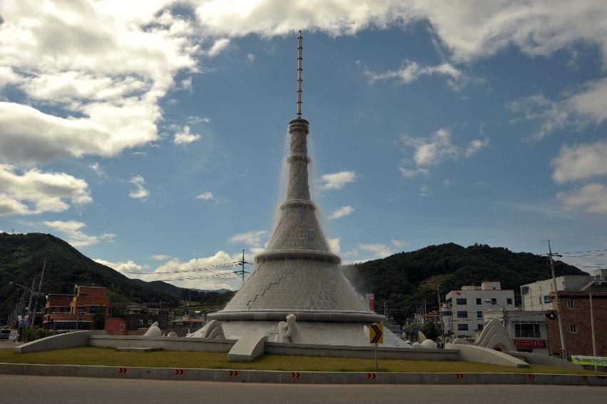 화천군 상징물 관광지(오거리탑,딴산,피니쉬타워) 의 사진