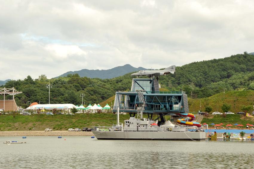 화천군 상징물 관광지(오거리탑,딴산,피니쉬타워) 의 사진