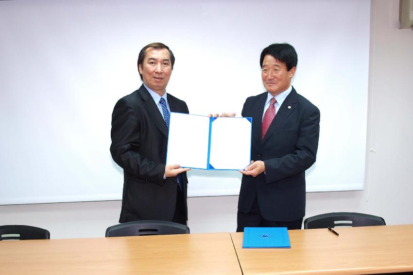 대만 여행사 산천어축제 홍보 및 업무협정식 사진