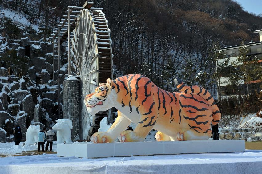 2010산천어축제 세계겨울도시광장 의 사진