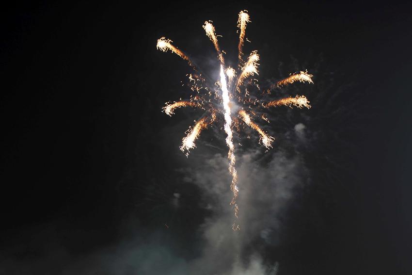 2010산천어축제 폐막식 및 불꽃놀이 의 사진