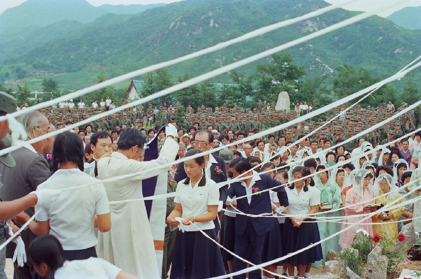 천주교 성당 준공식 사진