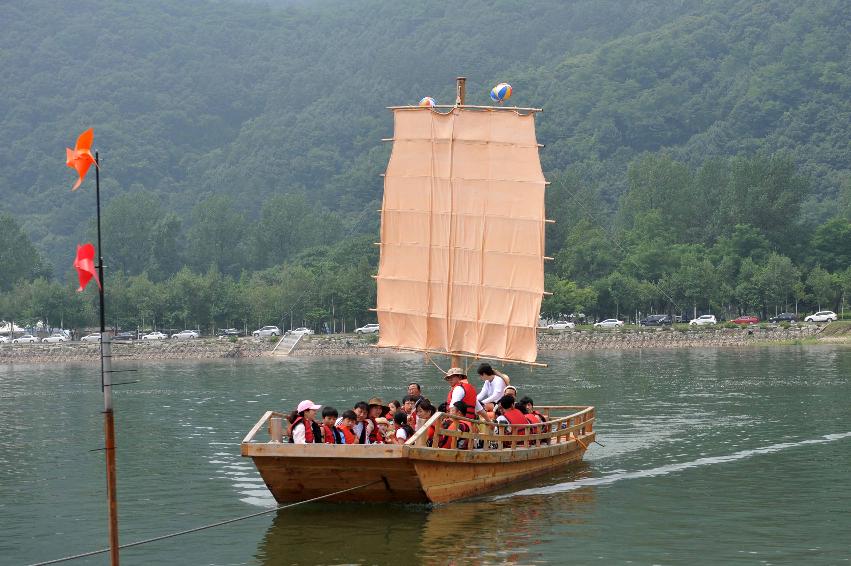 2010 쪽배축제 체험장 의 사진