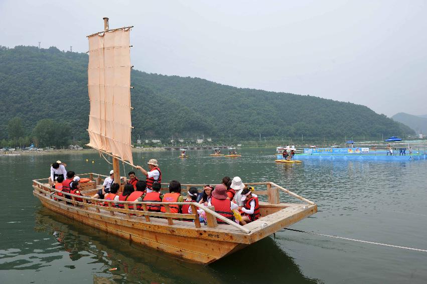 2010 쪽배축제 체험장 의 사진