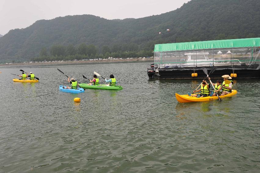 2010 쪽배축제 체험장 의 사진