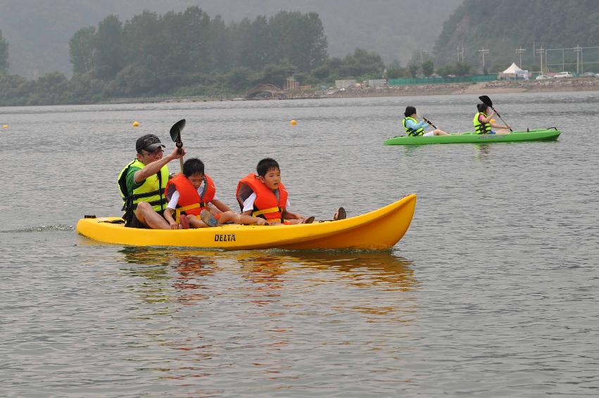 2010 쪽배축제 체험장 의 사진