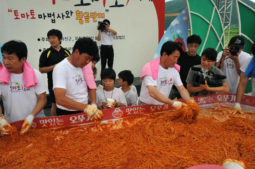 2010 토마토축제 각종체험행사 사진