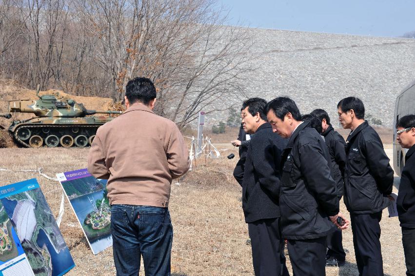 관내 사업현장 간부투어 의 사진