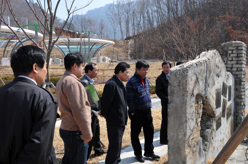 관내 사업현장 간부투어 의 사진