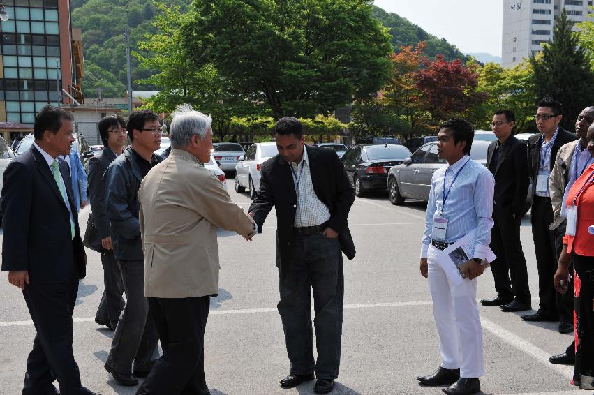 한국국제협력단 방문(지속가능 도시화 전략훈련) 의 사진