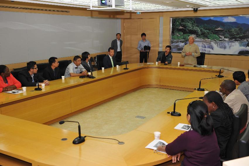 한국국제협력단 방문(지속가능 도시화 전략훈련) 의 사진