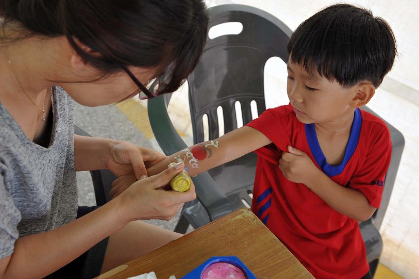 토마토 축제 행사 의 사진