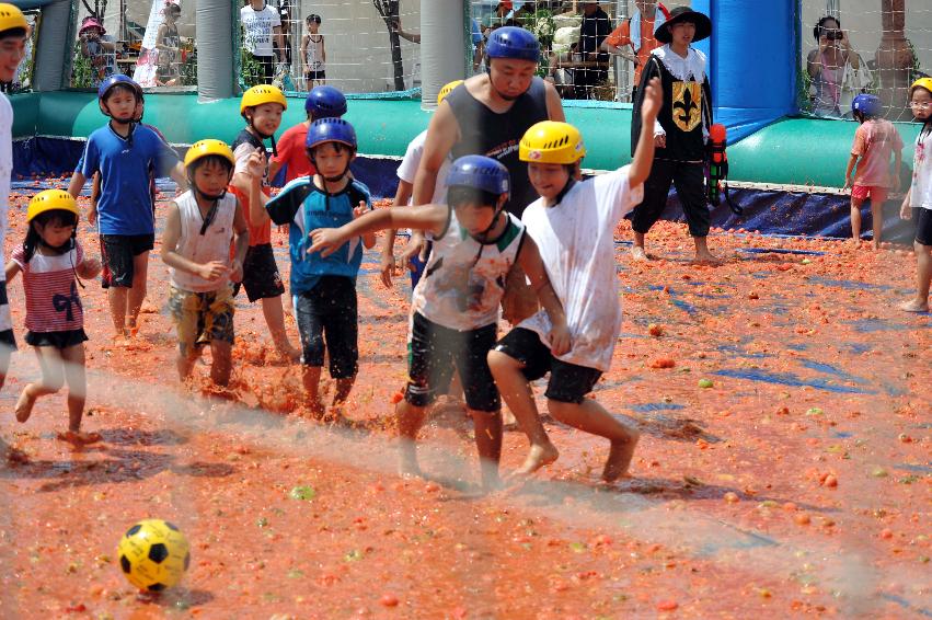 2011 토마토 축구 의 사진