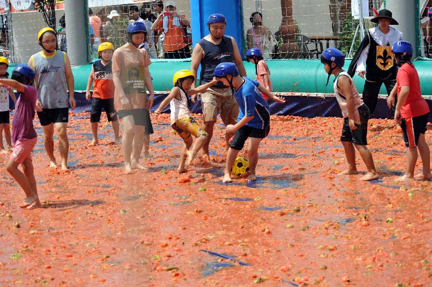 2011 토마토 축구 의 사진