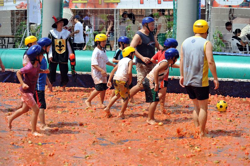 2011 토마토 축구 의 사진