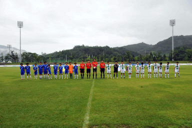 2011 화천평화페스티벌 전국유소년 축구대회 시상식 의 사진