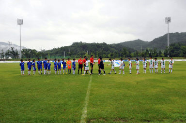 2011 화천평화페스티벌 전국유소년 축구대회 시상식 의 사진