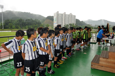 2011 화천평화페스티벌 전국유소년 축구대회 시상식 의 사진