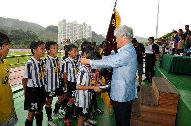 2011 화천평화페스티벌 전국유소년 축구대회 시상식 의 사진