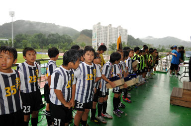 2011 화천평화페스티벌 전국유소년 축구대회 시상식 의 사진