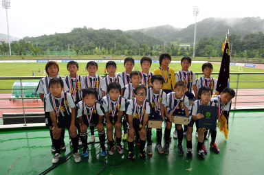 2011 화천평화페스티벌 전국유소년 축구대회 시상식 의 사진