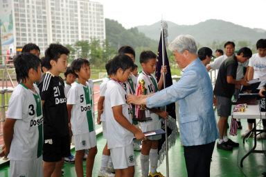 2011 화천평화페스티벌 전국유소년 축구대회 시상식 의 사진