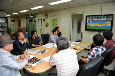 2011년도 제24회 강원민속 예술축제 관계자 간담회 의 사진