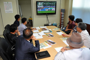 2011년도 제24회 강원민속 예술축제 관계자 간담회 의 사진