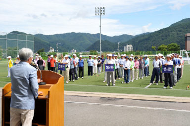 2011년도 제2회 그라운드 골프대회 개회식 의 사진