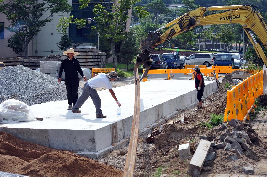 2011년도 테마펜션열차 공사 의 사진