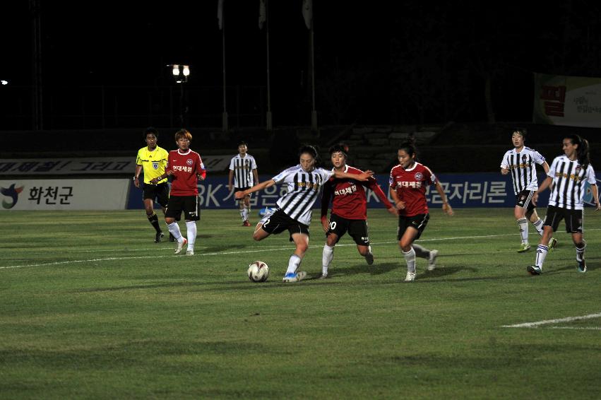 2011년도 WK-League 플레이오프 경기 의 사진