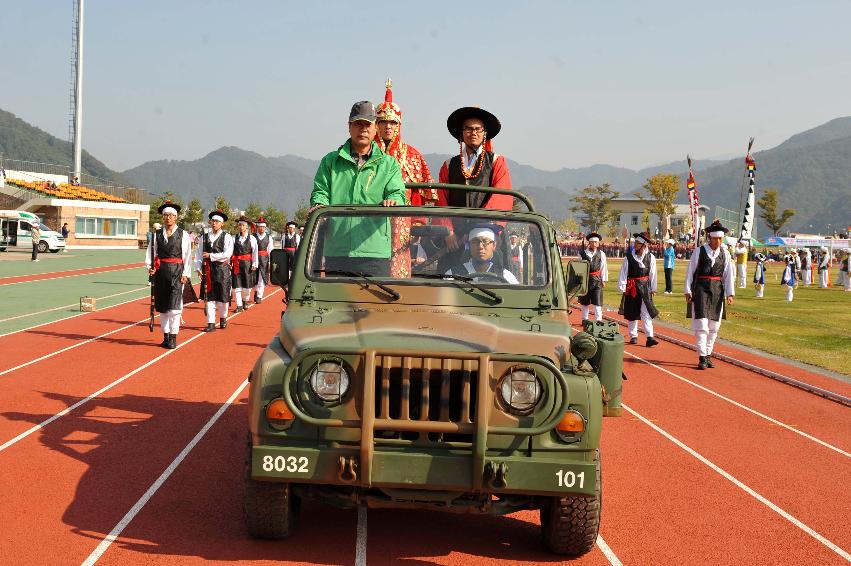 2011 제27회 용화축전 개회식 의 사진