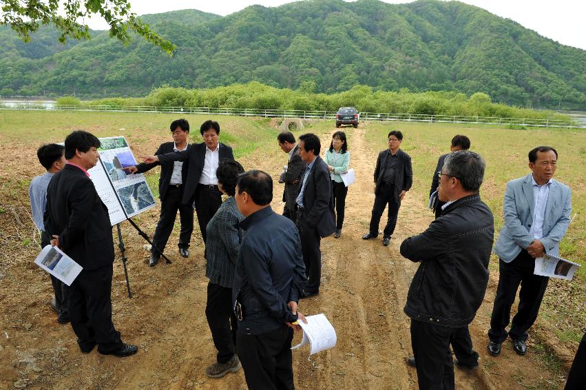 2012년 하남면 주요사업장 간부투어 의 사진