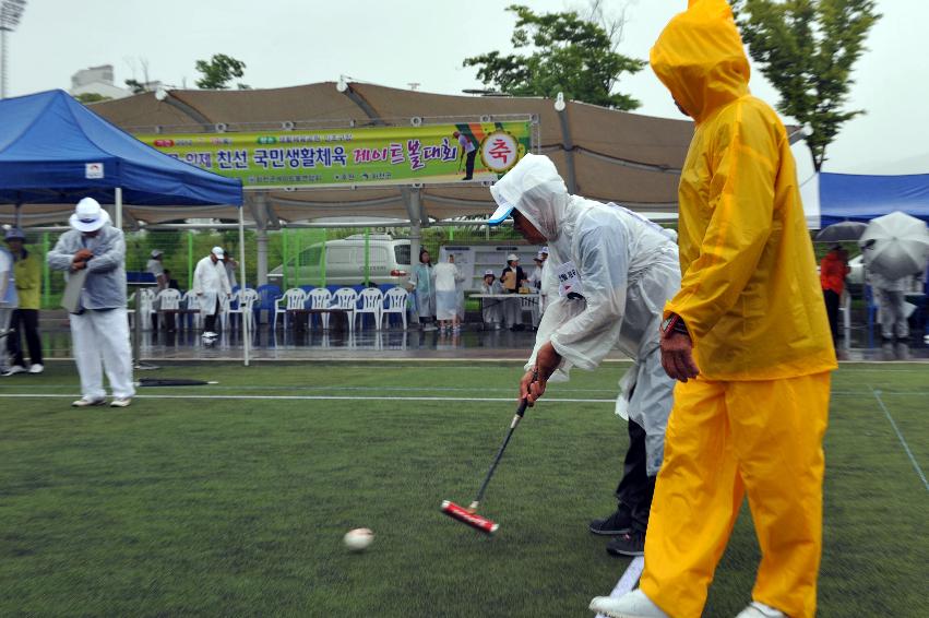 2012년도 제2회 철원화천양구인제 게이트볼대회 개회식 의 사진