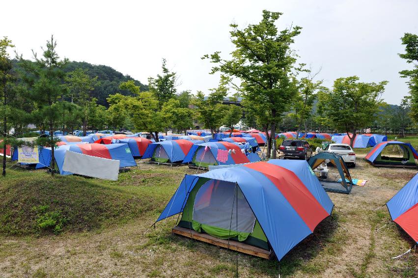 2012년도 쪽배축제(예약캠핑촌,딴산풍경,신읍리계곡) 의 사진