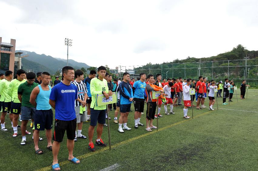 2012년 제15회 국민생활체육 화천군축구연합회장기 축구대회 의 사진
