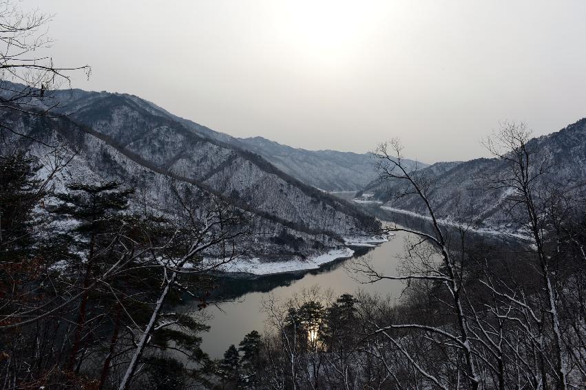 2012년 파로호 및 평화의 댐 전경 사진