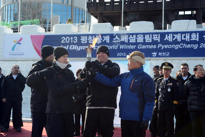 2013 평창 동계 스페설올림픽 세계대회 성화맞이 문화행사 의 사진